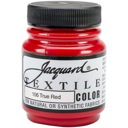 Jacquard Products TRUE RED -TEXTILE COLOR PAINT TEXTILE-1106
